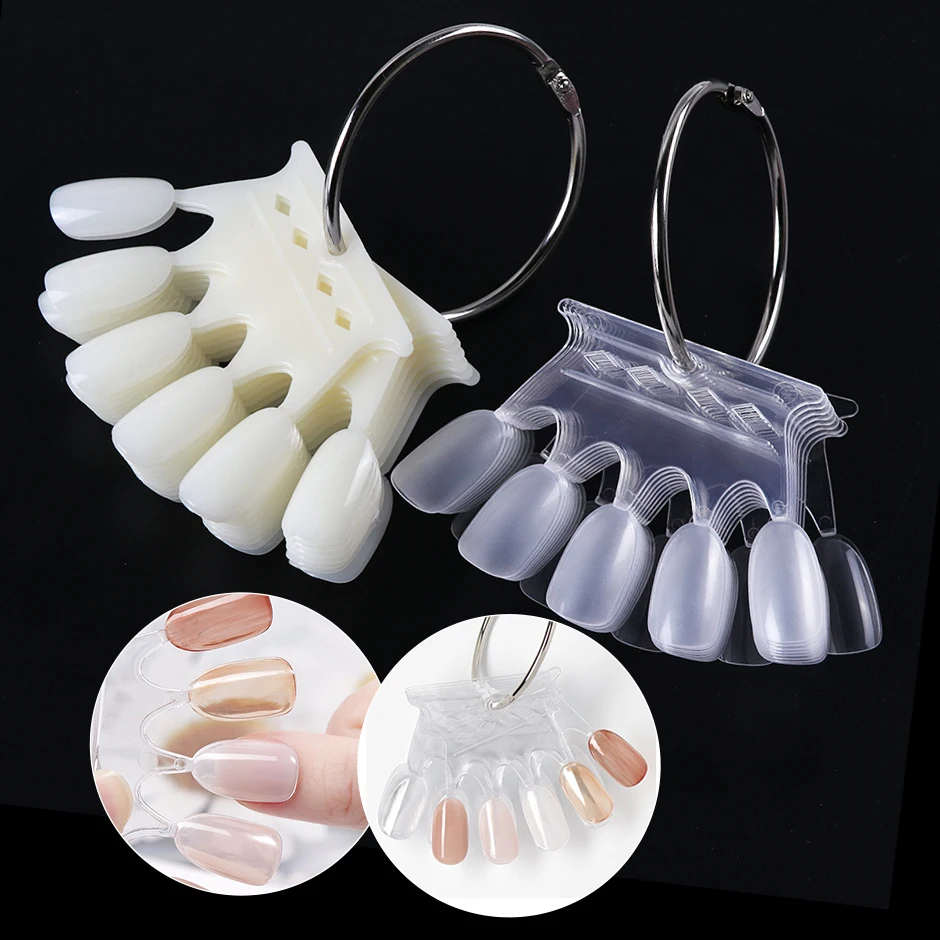 Nail Art Natural - 50pcs 크라운 모양 틀린 손톱 팁