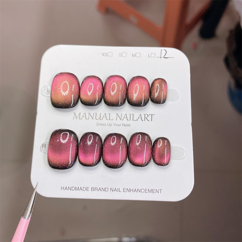 Nail Art Ideas - 10개입 순수 수제 웨어러블 네일 젤