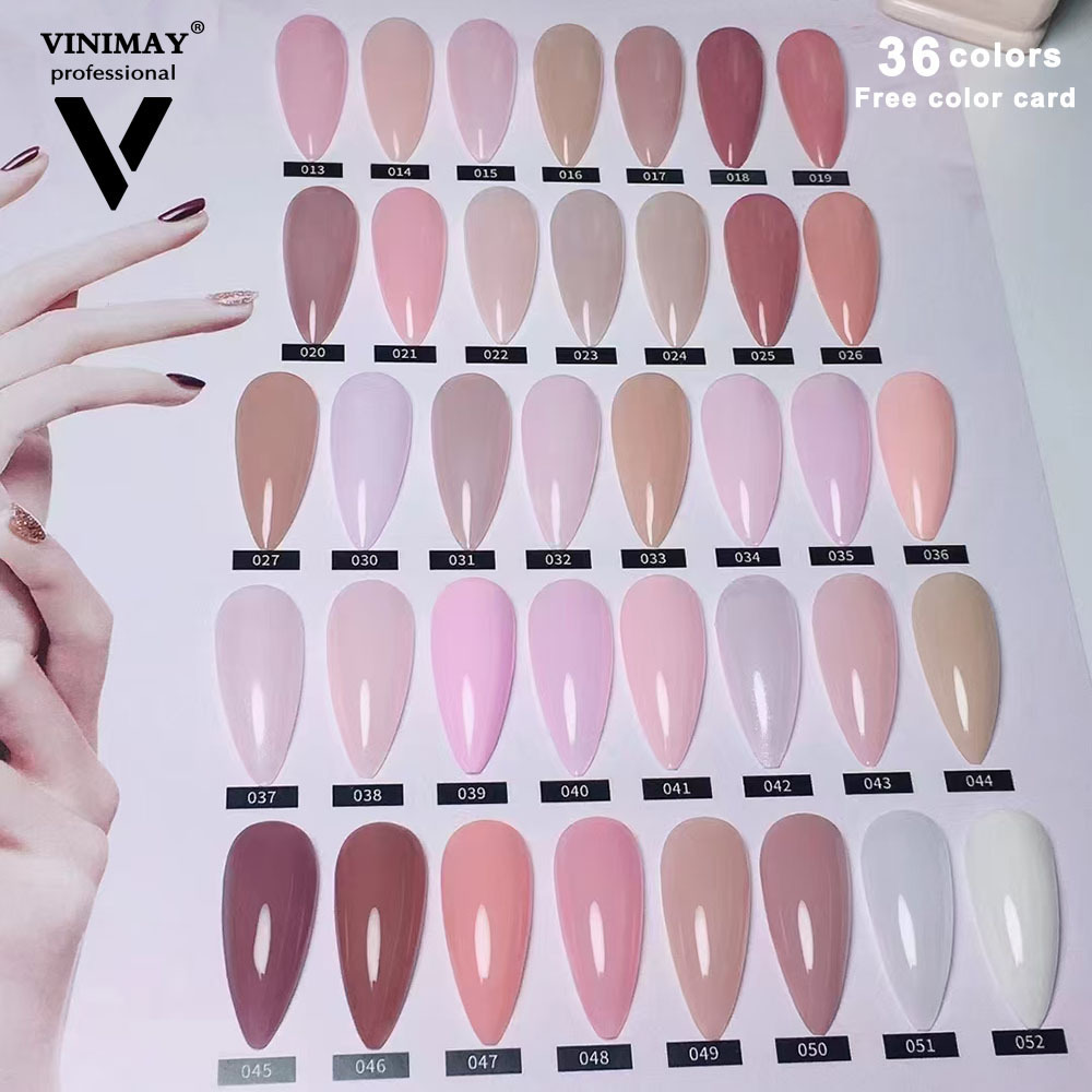 Nail Art France - 프랑스 투명 젤 네일 광택제 세트,