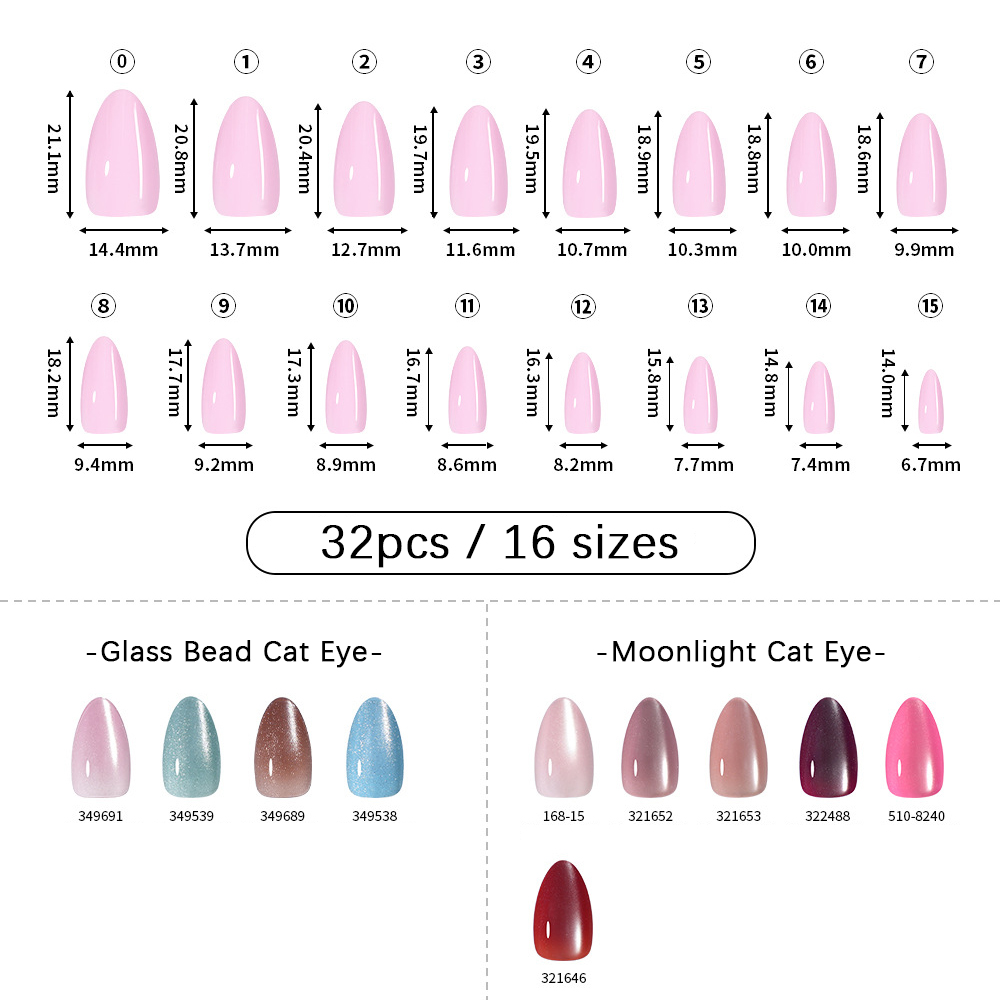VITAGWX 32개 프레스온 네일 아몬드 네일 팁 페 - Nail Art Ideas 리뷰 및 가격