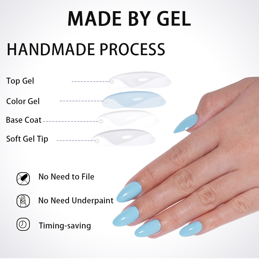 VITAGWX 32개 프레스온 네일 아몬드 네일 팁 페 - Nail Art Ideas 리뷰 및 가격