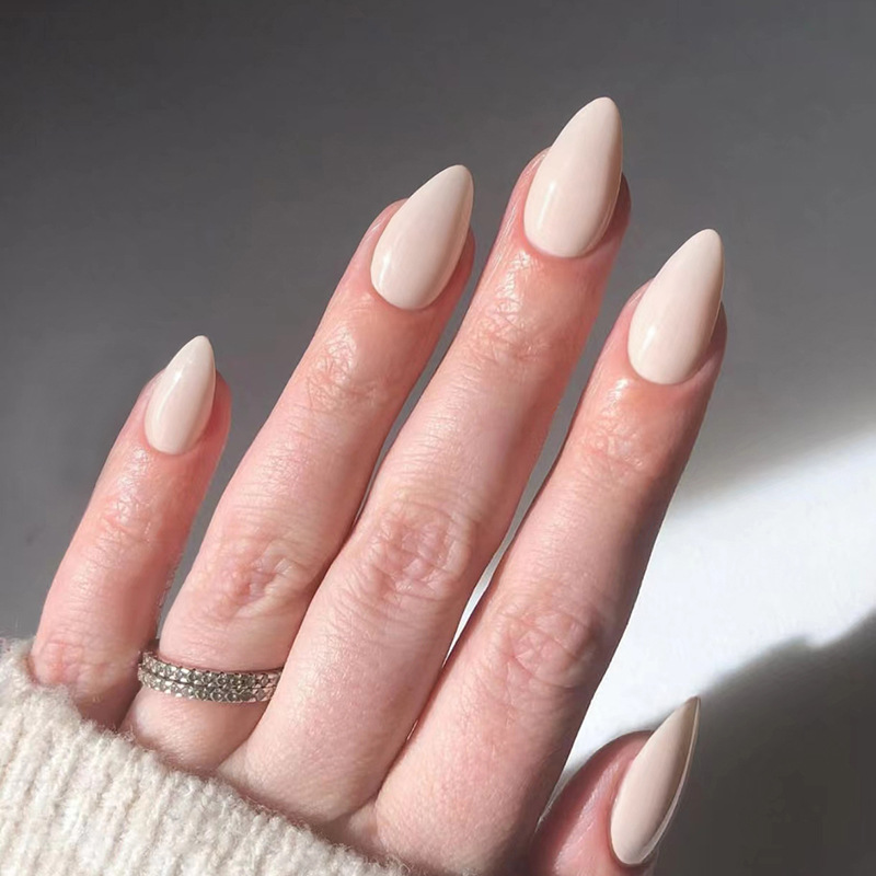 24개 솔리드 컬러 인조 손톱 세트 착용 가능한 레드  - Press On Nail Set 리뷰 및 가격