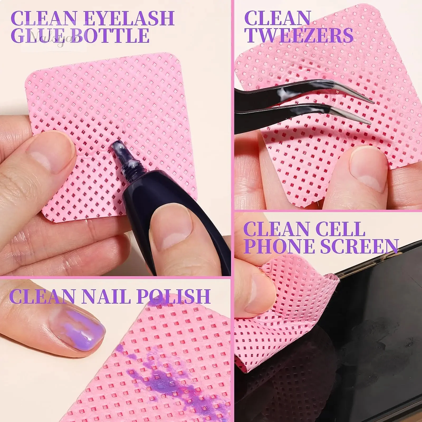 200개입 보풀 없는 네일 클리닝 와이프, 가정 및 살 - Nail Art Ideas 리뷰 및 가격