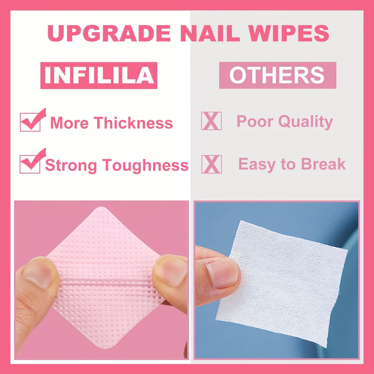 20/600pcs Lint-Free 네일 와이프 젤 클 - Nail Art Ideas 리뷰 및 가격