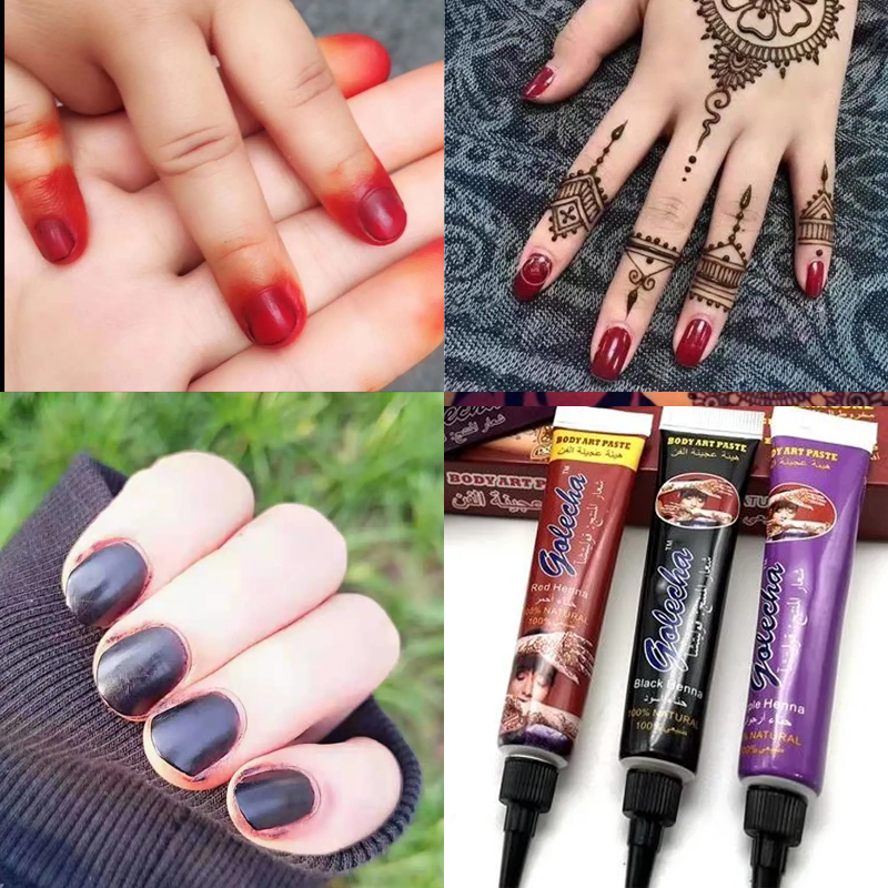 헤나 네일 25g 병 타입 염색약 지속력 좋은 네일아트 - Nail Art Natural 리뷰 및 가격