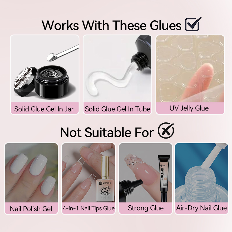 UR SUGAR 15ml 네일 디본더 솔리드 글루 젤  - Nail Art Ideas 리뷰 및 가격